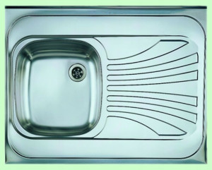 Alveus Classic 30 Zlewozmywak Stalowy Satyna Lewy