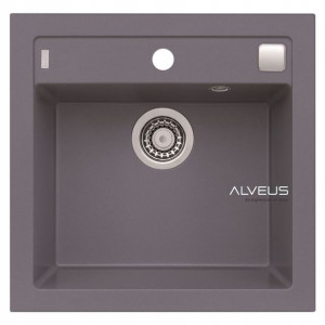 Alveus Formic 20 Zlewozmywak Granitowy Steel