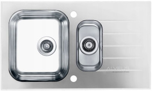 Alveus Glassix 20 Zlewozmywak Szklany Odwracalny