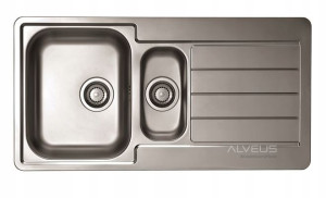 Alveus Line 10 Zlewozmywak Stalowy Anrtacyt