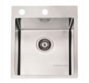 Alveus Pure 10 Zlewozmywak Stalowy Satyna