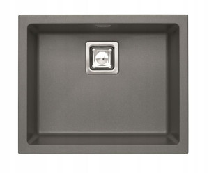 Alveus Quadrix 50 Zlewozmywak Granitowy Steel