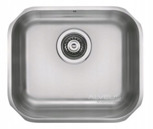Alveus Variant 40 Zlewozmywak Stalowy, Satyna