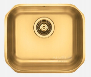Alveus Variant10 Monarch Zlewozmywak Stalowy Brąz