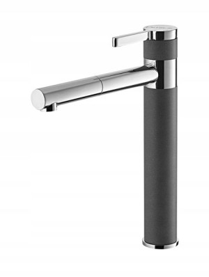 Alveus Zina Bateria Kuchenna Steel + Chrom