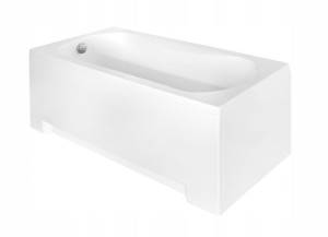 Besco Aria 130 Wanna Prostokątna 130x70cm Biała