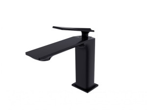 Besco Aspira Ii Bateria Umywalkowa Czarny Mat