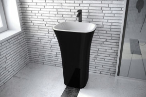 Besco Assos B&w Umywalka Wolnostojąca 40x50x85