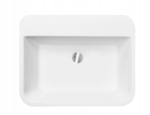 Besco Assos S-line Umywalka Nablatowa 40x50x15cm