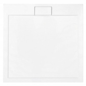 Besco Axim Brodzik Kwadratowy Niski Slim 80x80