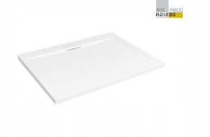 Besco Axim Brodzik Prostokątny Niski Slim 100x90cm