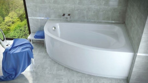 Besco Cornea 140 Wanna Asymetryczna 140x80cm Prawa