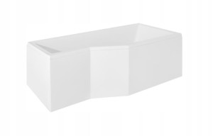 Besco Integra Wanna Narożna 170x75cm Biała Prawa
