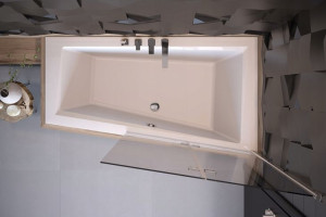 Besco Intima Slim Wanna Asymetryczna 150cm Prawa