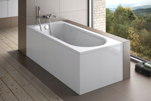 Besco Intrica Wanna Prostokątna 150x75cm Biała