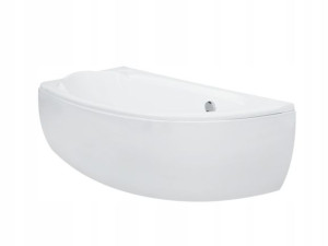 Besco Mini Wanna Asymetryczna 150x70cm Lewa