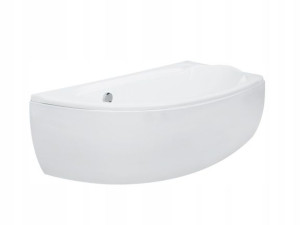 Besco Mini Wanna Asymetryczna 150x70cm Prawa