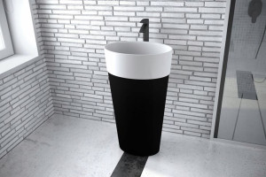 Besco Uniqa B&w Umywalka Wolnostojąca 32x46x17