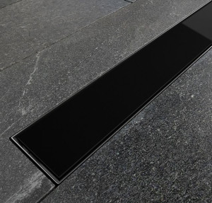 Besco Virgo Black 80 Odpływ Liniowy 80cm X 6cm