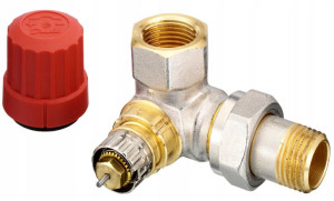 Danfoss Zawór Grzejnikowy Ra-n 15 Trójosiowy Prawy
