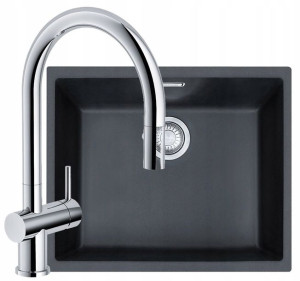 Franke Sid 110-50 Zlewozmywak + Bateria Active Neo