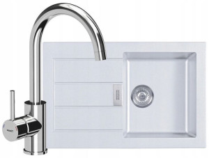 Franke Zlewozmywak Sirius 611-78 + Bateria Chrom
