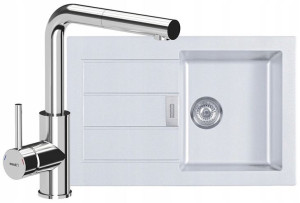 Franke Zlewozmywak Sirius 611-78 + Bateria Chrom