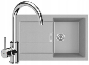 Franke Zlewozmywak Sirius 611-78 + Bateria Chrom