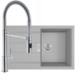 Franke Zlewozmywak Sirius 611-78 + Bateria Flexus