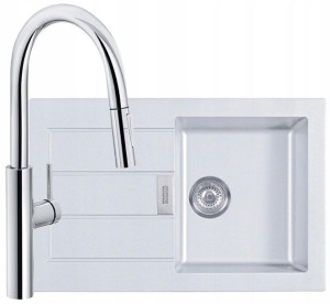 Franke Zlewozmywak Sirius 611-78 + Bateria Pescara