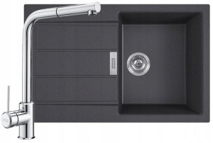 Franke Zlewozmywak Sirius 611-78 + Bateria Sirius