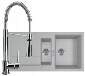 Franke Zlewozmywak Sirius 651-100 + Bateria Coxy