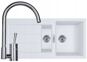 Franke Zlewozmywak Sirius 651-100 + Bateria Dixi