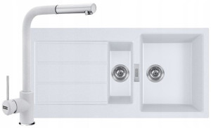 Franke Zlewozmywak Sirius 651-100 + Bateria Sirius