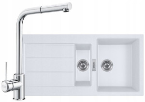 Franke Zlewozmywak Sirius 651-100 + Bateria Sirius