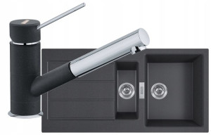 Franke Zlewozmywak Sirius 651-100 + Bateria Sirius