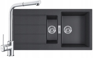 Franke Zlewozmywak Sirius 651-100 + Bateria Sirius