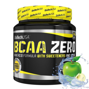 Aminokwasy BCAA BioTechUSA BCAA Flash Zero 360g Zielone Jabłko