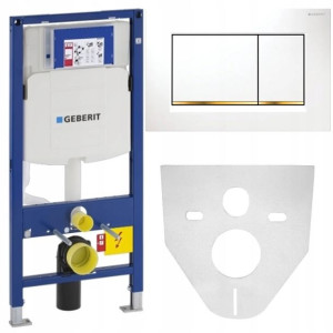 Geberit Stelaż Podtynkowy Wc + Przycisk Sigma30