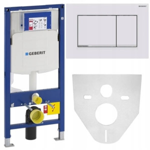 Geberit Stelaż Podtynkowy Wc + Przycisk Sigma30