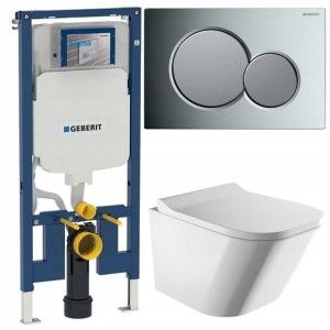Geberit Up720 Slim Stelaż Zestaw Podtynkowy Wc 5w1