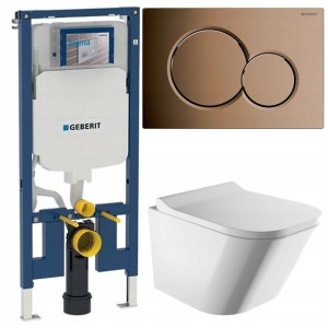 Geberit Up720 Slim Stelaż Zestaw Podtynkowy Wc 5w1