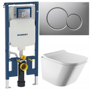 Geberit Up720 Slim Stelaż Zestaw Podtynkowy Wc 5w1