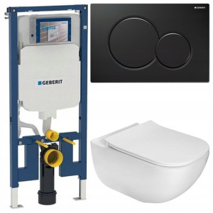 Geberit Up720 Slim Stelaż Zestaw Podtynkowy Wc 5w1