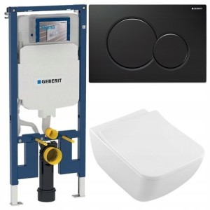 Geberit Up720 Slim Stelaż Zestaw Podtynkowy Wc 5w1