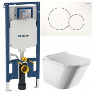 Geberit Up720 Slim Stelaż Zestaw Podtynkowy Wc 5w1