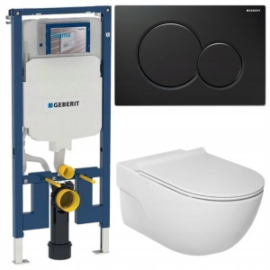 Geberit Up720 Slim Stelaż Zestaw Podtynkowy Wc 5w1