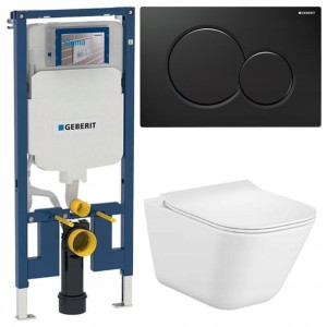 Geberit Up720 Slim Stelaż Zestaw Podtynkowy Wc 5w1