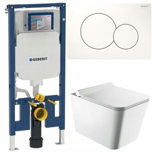 Geberit Up720 Slim Stelaż Zestaw Podtynkowy Wc 5w1