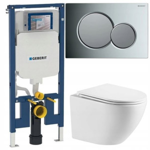Geberit Up720 Slim Stelaż Zestaw Podtynkowy Wc 5w1